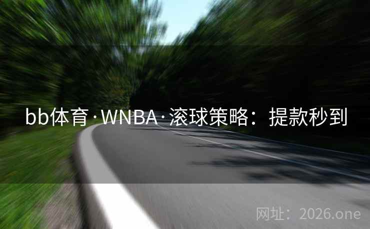 bb体育·WNBA·滚球策略：提款秒到  第2张