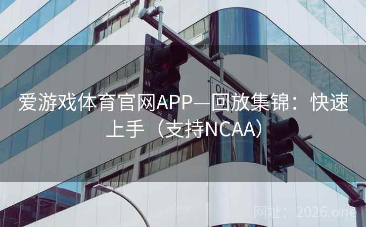 爱游戏体育官网APP—回放集锦：快速上手（支持NCAA）